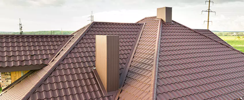 Residential Chimney Flashing Restoration in Rahway, NJ