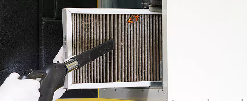 Clogged Air Duct Cleaning Process in Rahway, NJ