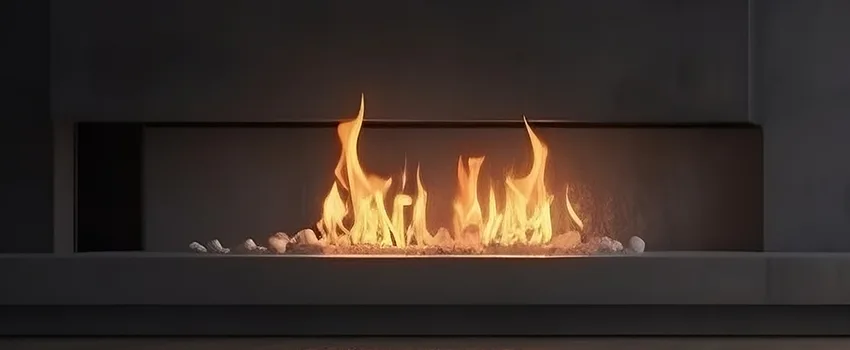B-Vent Gas Fireplace Installation in Rahway, NJ