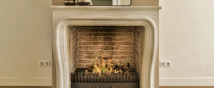 Vintage-style Fireplace Redesign in Rahway, New Jersey