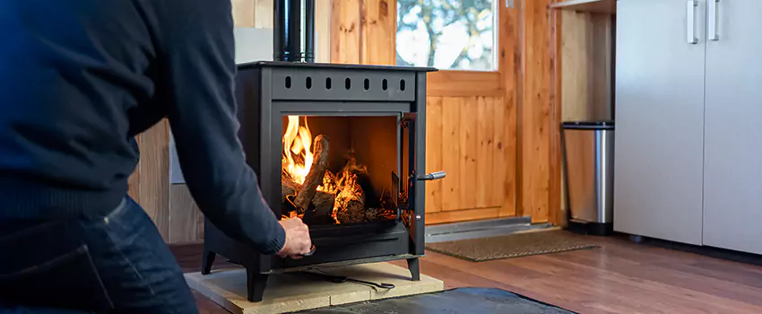 Open Hearth Wood Fireplace Installation in Rahway, NJ