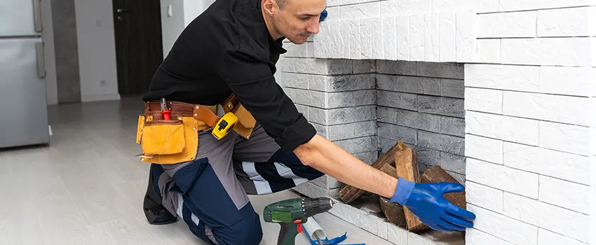 Fireplace Damaged Damper Frame Repair Services in Rahway, New Jersey